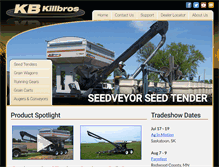 Tablet Screenshot of killbrosequip.com